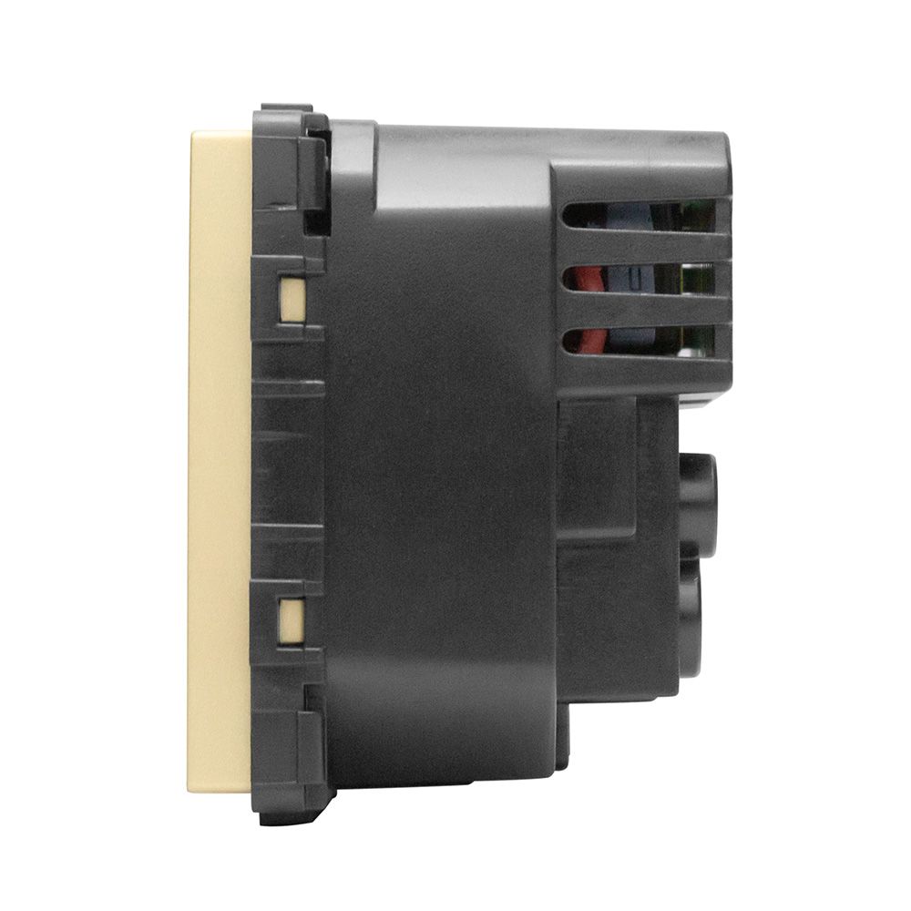 Фото Розетка золотая, электрическая, USB-A, USB-C, модуль, Vell {GD-EUAC} (1)
