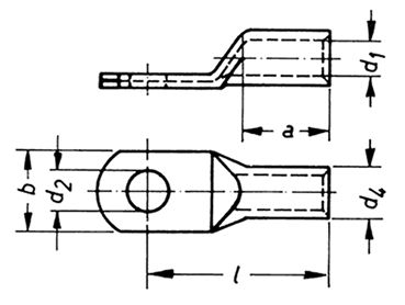 Фото Никелевые наконечники Klauke 1.5-2.5 мм² под винт M3 {klk57N3} (1)