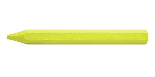 Фото Мелок люминесцентный, длина 120 мм, желтый {L4870304}