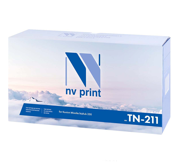 Фото Тонер-картридж NV Print совместимый TN-211 для Konica Minolta bizhub 250 (17500k) {48688}