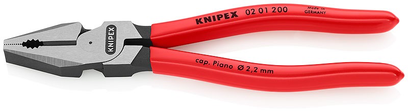 Фото Плоскогубцы комбинированные Knipex, 200 мм {KN-0201200SB}