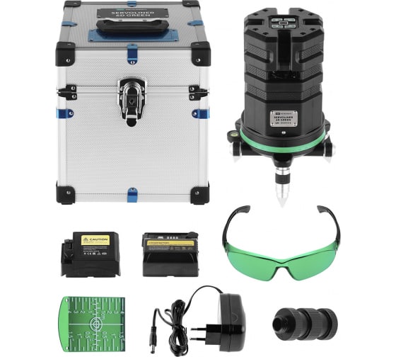Фото Лазерный уровень ADA 6D Servoliner GREEN (версия 2020 года) {А00622} (12)