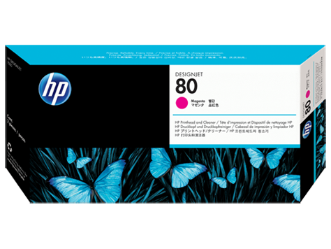 Фото Печатающая головка HP 80 (C4822A) (пурпурный)