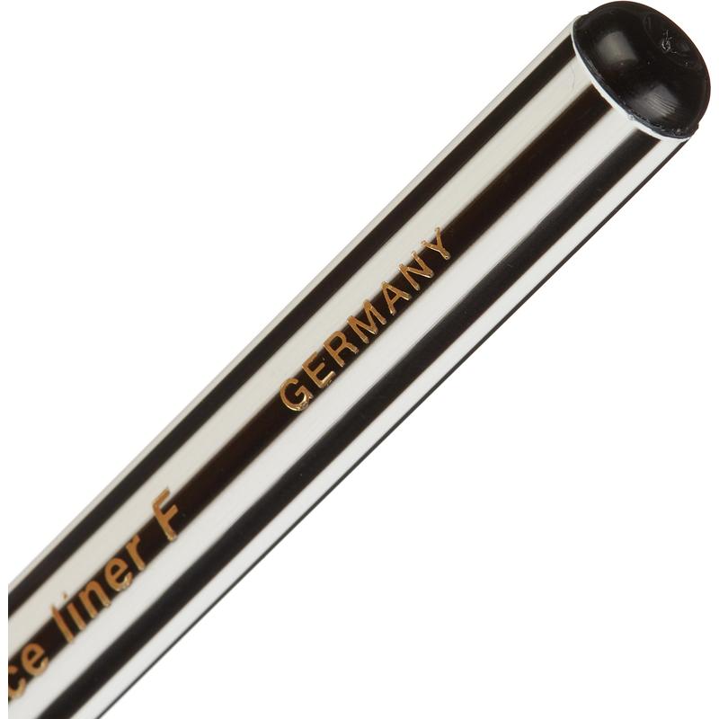 Фото Капиллярная ручка Edding для офиса, шариковый наконечник, 0,6 мм, черный {E-88#1} (3)