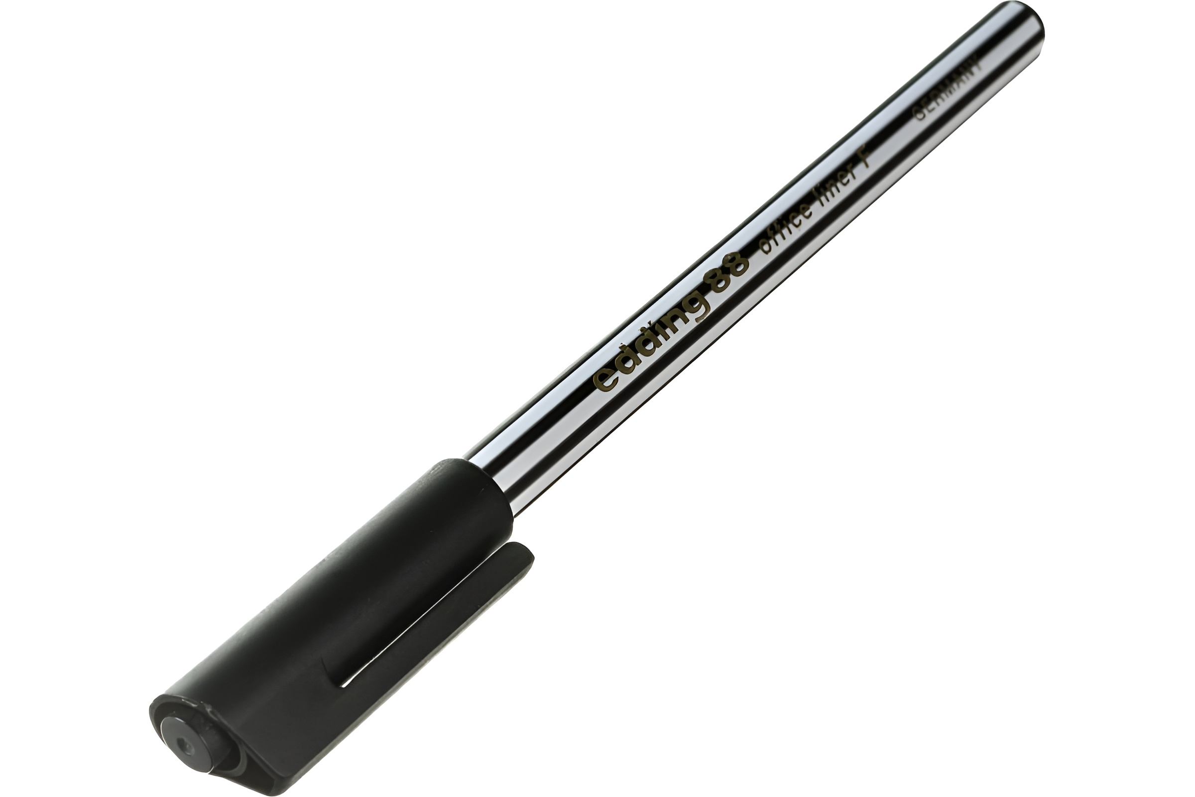 Фото Капиллярная ручка Edding для офиса, шариковый наконечник, 0,6 мм, черный {E-88#1} (1)