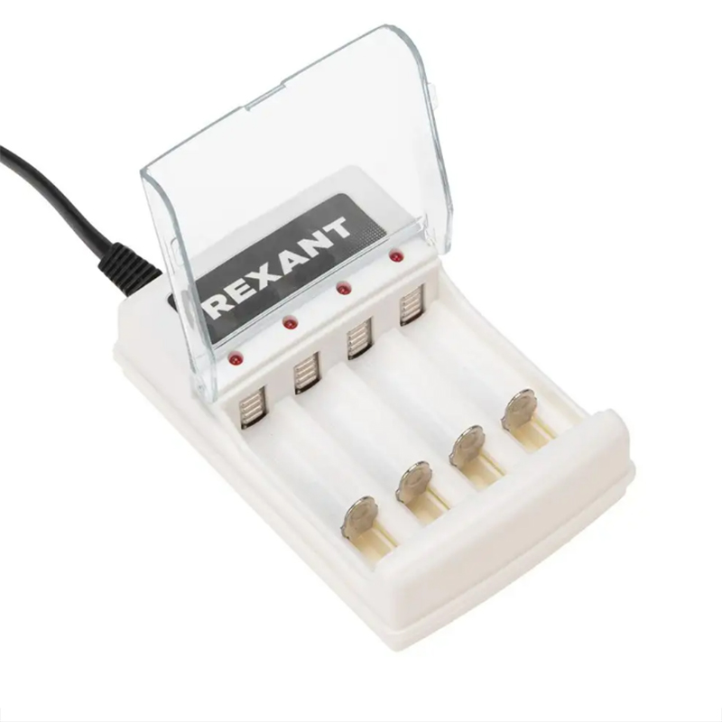 Фото Зарядное устройство PC-05 для аккумуляторов типа АА/ААА REXANT {18-2209-4} (1)
