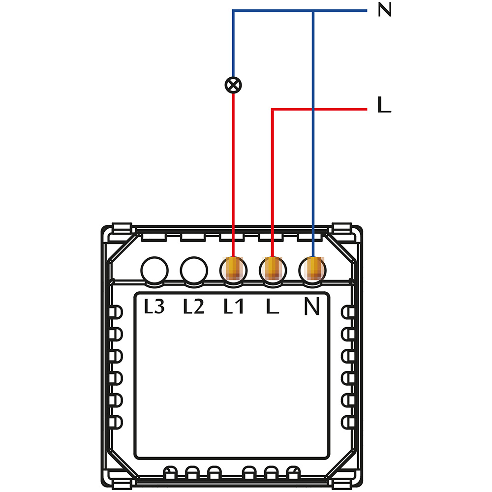 Фото Сенсорный выключатель с нулем, белый, одноклавишный, 1 пост, с Wi-Fi, с Алисой, стеклянная панель Vell {WH1P-1G-S} (5)