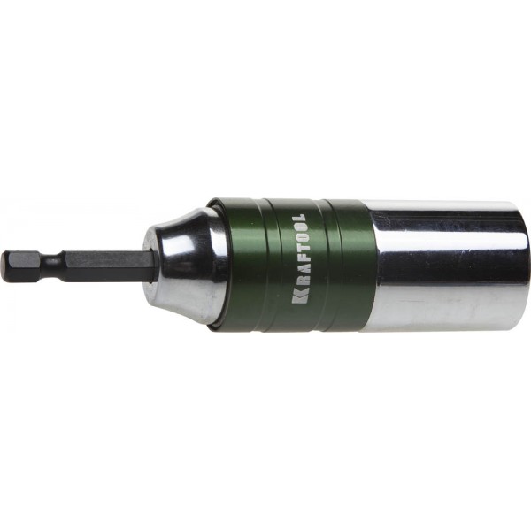 Фото Бита KRAFTOOL "EXPERT" с торцовой головкой, CrV, хвостовик E 1/4", 17 мм {26397-17}