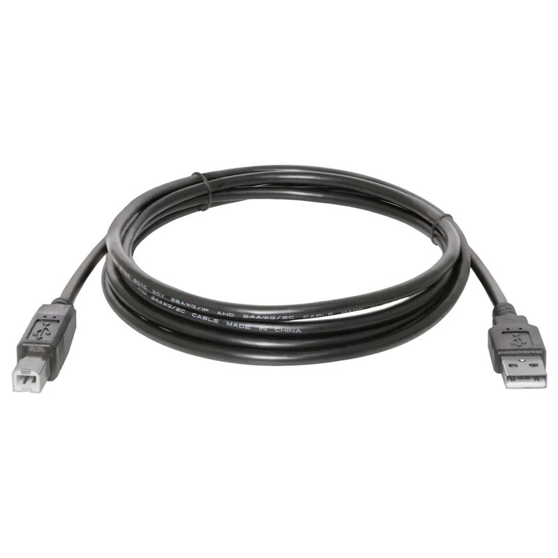 Фото Defender кабель USB2.0 AM-BM, 5.0м, чёрный {83765}