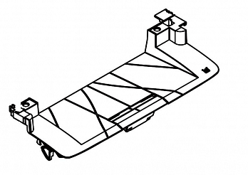 Фото Крышка картриджа в сборе с выходным лотком HP LJ M28 (RM2-2515) OEM