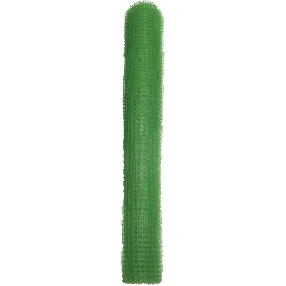 Фото Решетка садовая Grinda, цвет зеленый, 1х20 м, ячейка 13х15 мм {422271}