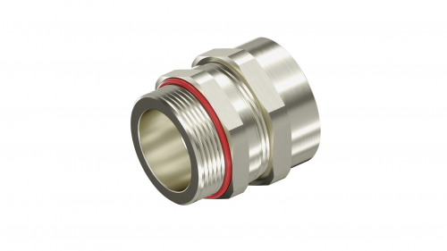 Фото Ввод кабельный взрывозащищенный ANS под небронированный кабель M32х1.5 D15-24мм никелированная латунь IP66/68 DKC 6018ANSDKGM4SB