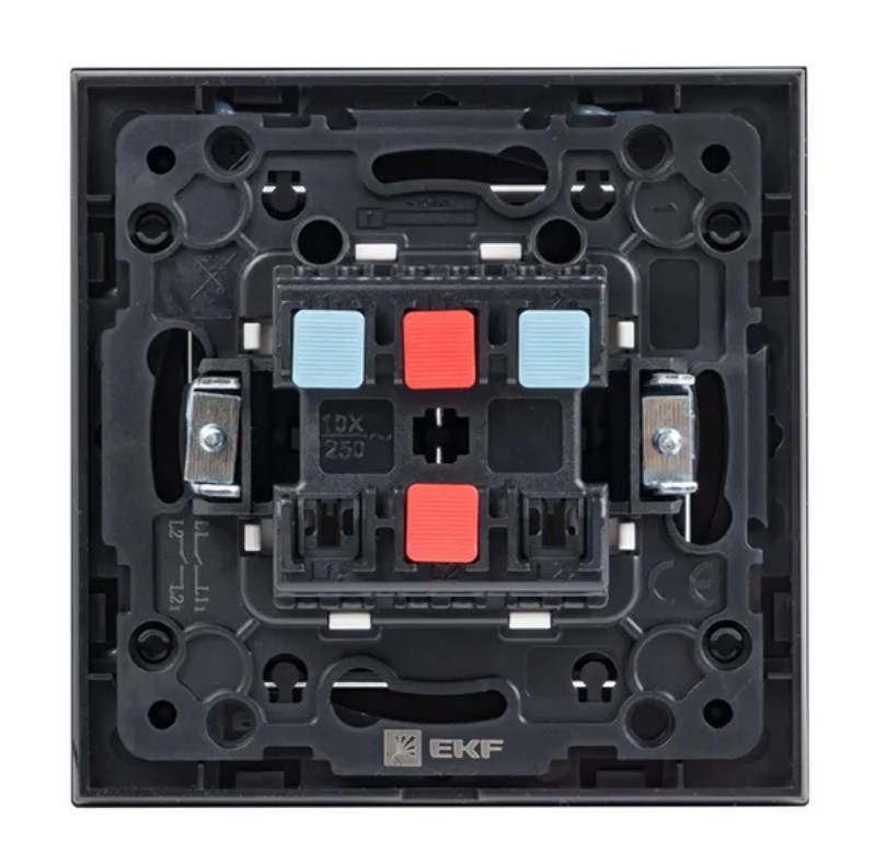 Фото Выключатель 2-кл. Стокгольм 10А механизм черн. PROxima EKF EZV10-023-10 (9)