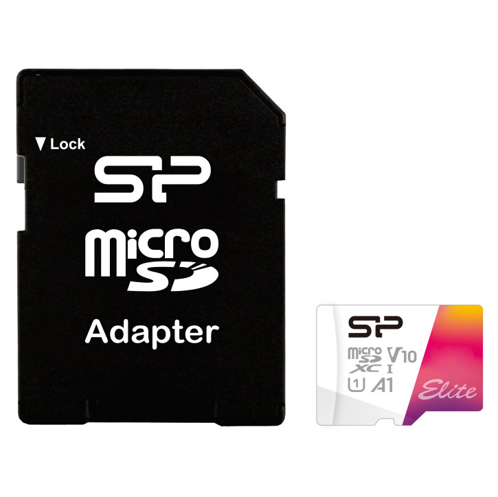 Фото Флеш карта microSD 256GB Silicon Power Elite A1 microSDXC Class 10 UHS-I U3 100 Mb/s (SD адаптер) {SP256GBSTXBV1V20SP}