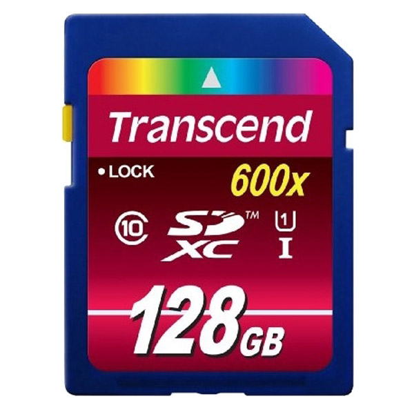 Фото Флеш карта SD 128GB Transcend SDXC Class 10 SD3.0 Ultra UHS-I {TS128GSDXC10U1}