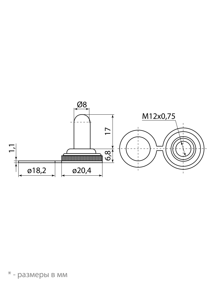 Фото Защита WPC-02 для тумблеров типа KN силикон TDM {SQ0747-0302} (4)