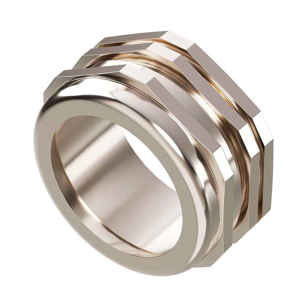 Фото Ввод кабельный латунный d вводного отверстия м40 наружн. d кабеля 22-28мм DKC R5BCM40