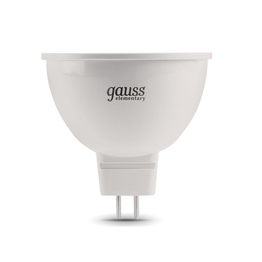 Фото Лампа Elementary Gauss MR16 5.5W 450lm 4100К GU5.3 LED {13526}