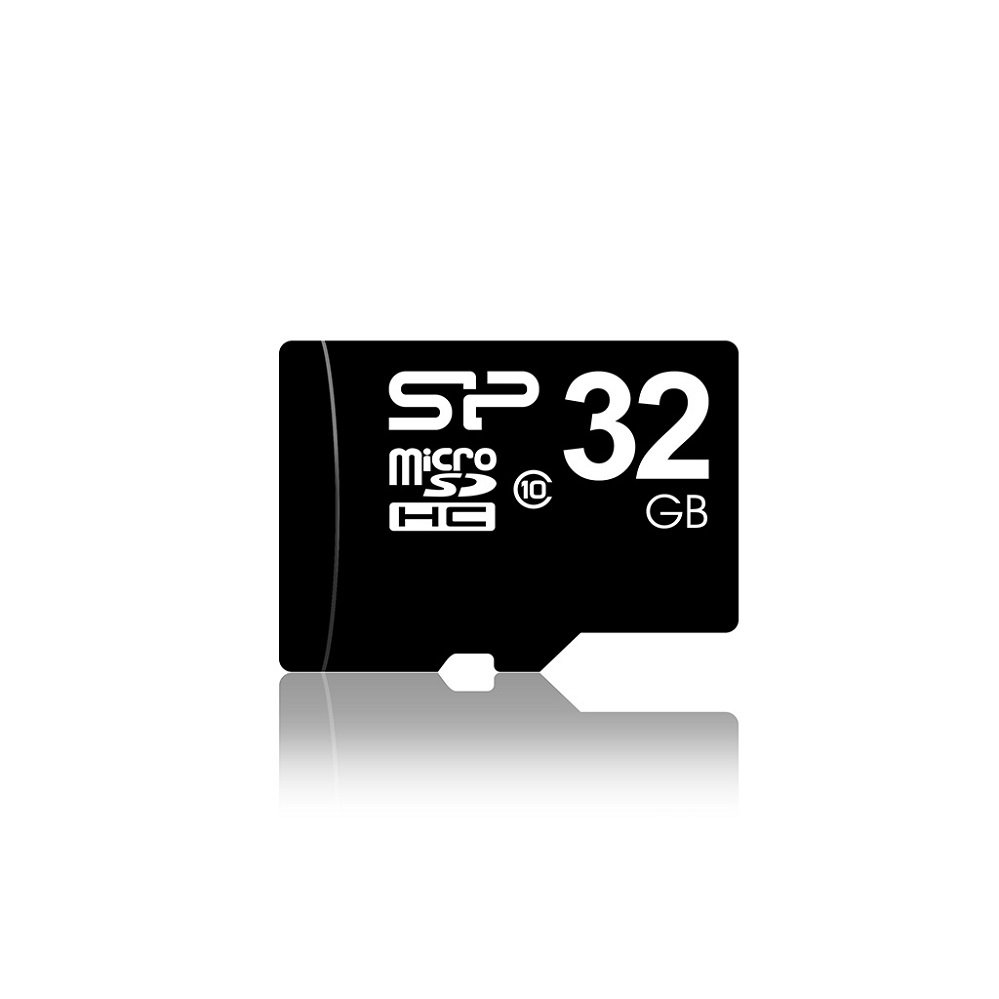 Фото Флеш карта microSD 32GB Silicon Power microSDHC Class 10 (SD адаптер) {SP032GBSTH010V10SP} (1)