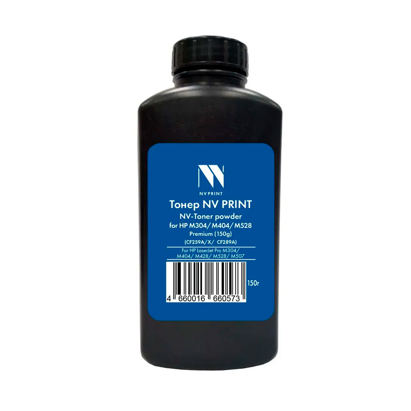 Фото Тонер NVP для HP M304/M404/M528 Premium (CF259A/X, CF289A) (150г) совместимый {D6372}