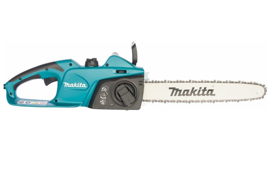 Фото Пила цепная электрическая Makita UC4041A (1800 Вт, 40см, цепь3/8"56зв, 4,7кг, автомат. смазка (1)