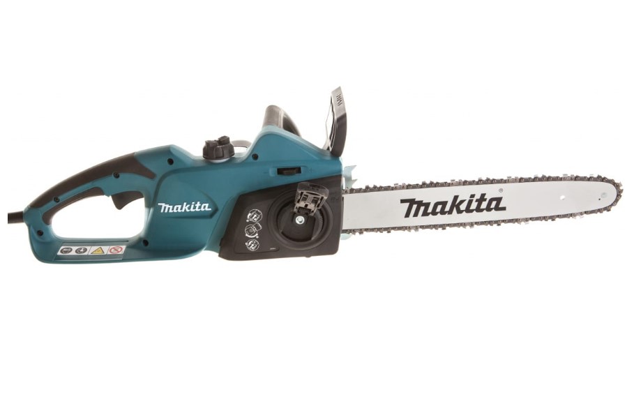 Фото Пила цепная электрическая Makita UC4041A (1800 Вт, 40см, цепь3/8"56зв, 4,7кг, автомат. смазка (2)