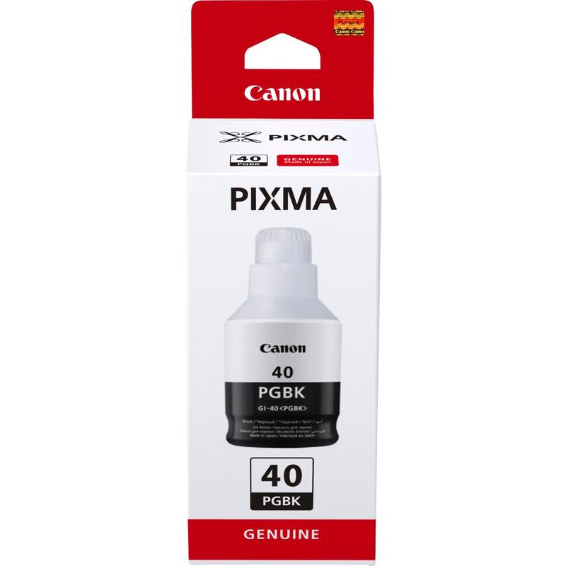 Фото Контейнер с чернилами Canon GI-40 BK черный {3385C001}