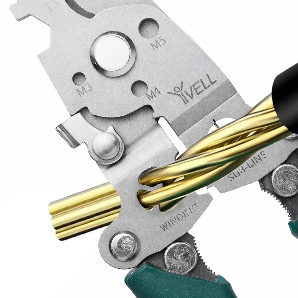 Фото Стриппер универсальный (складные щипцы) Vell 215 мм, 0.8-2.6 мм {V90353} (5)