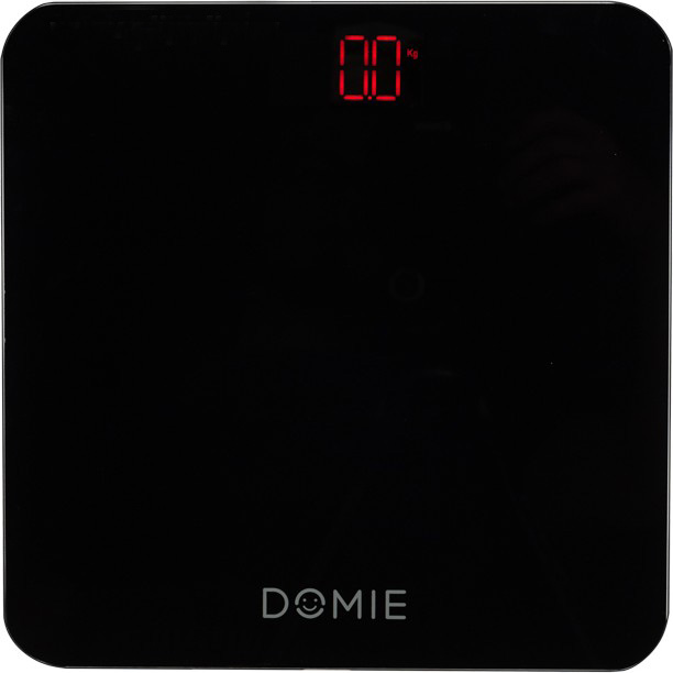 Фото Весы электронные DOMIE с функцией Bluetooth подключения, до 180 кг, с цифровым дисплеем {DM-SC-101}