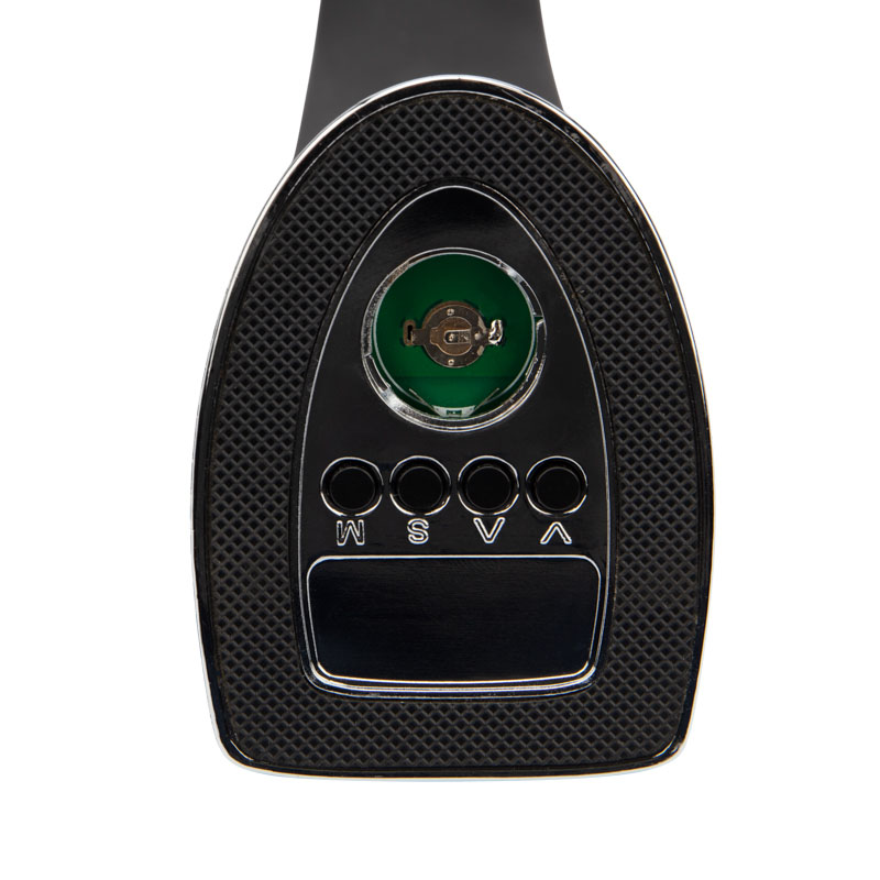 Фото Светильник настольный REXANT Cesar LED с поворотом излучающей поверхности на 360°, 4000 К, часы, термометр, будильник {75-0218} (1)