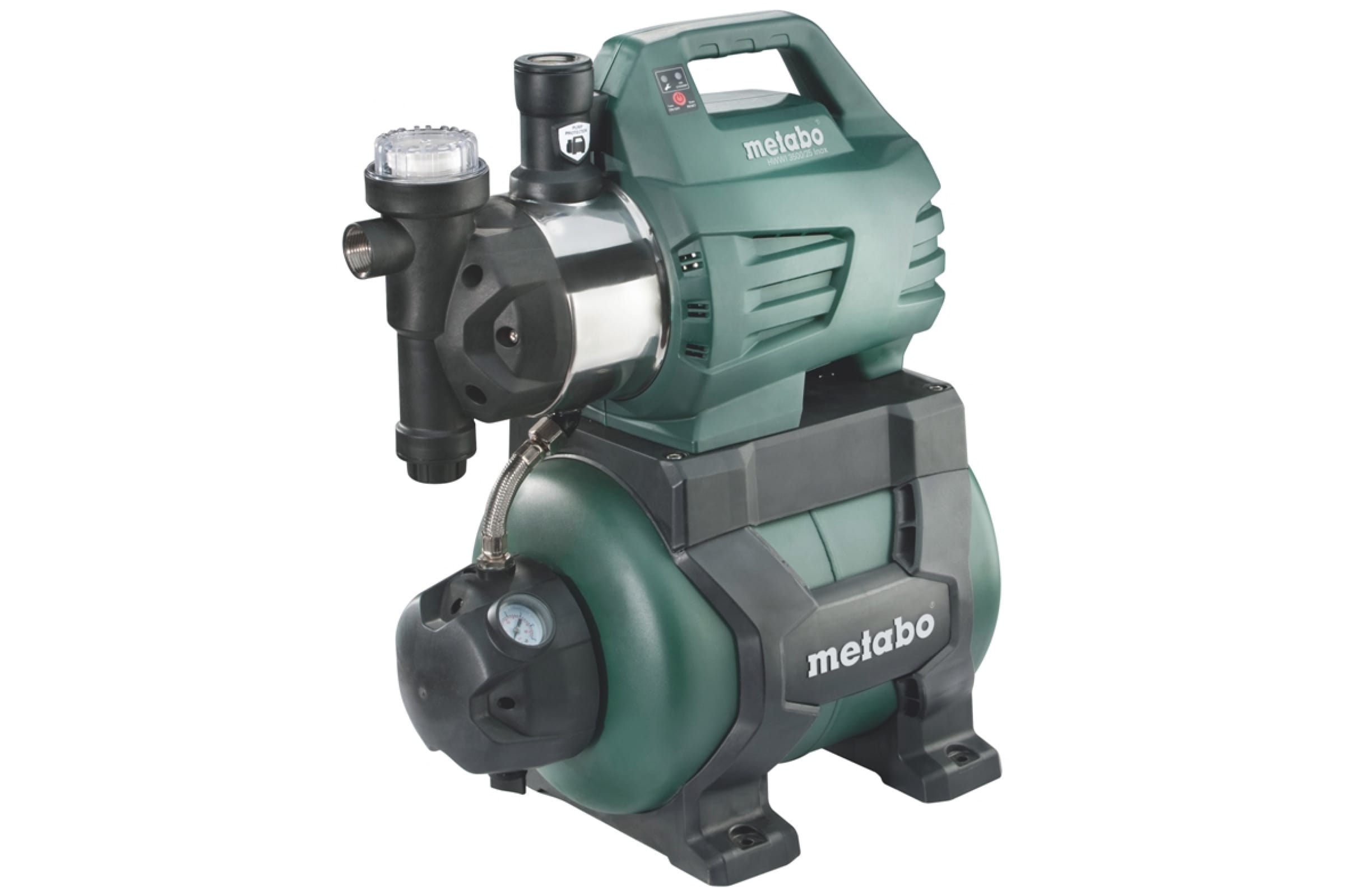 Фото HWWI 3500/25 Inox Насосная станция Metabo 1100в {600970000}