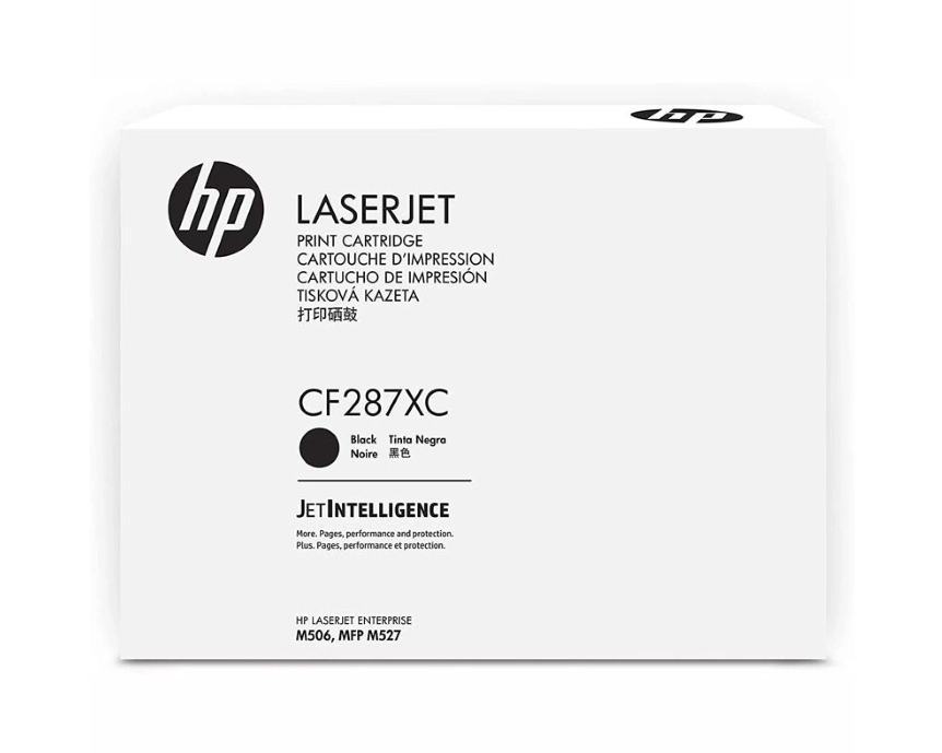 Фото Контрактный картридж HP 87X лазерный увеличенной емкости (18000 стр) {CF287XC}