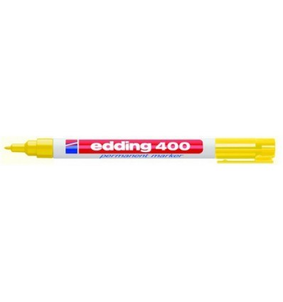 Фото Перманентный маркер Edding E-400 желтый, круглый наконечник 1 мм {E-400#5}