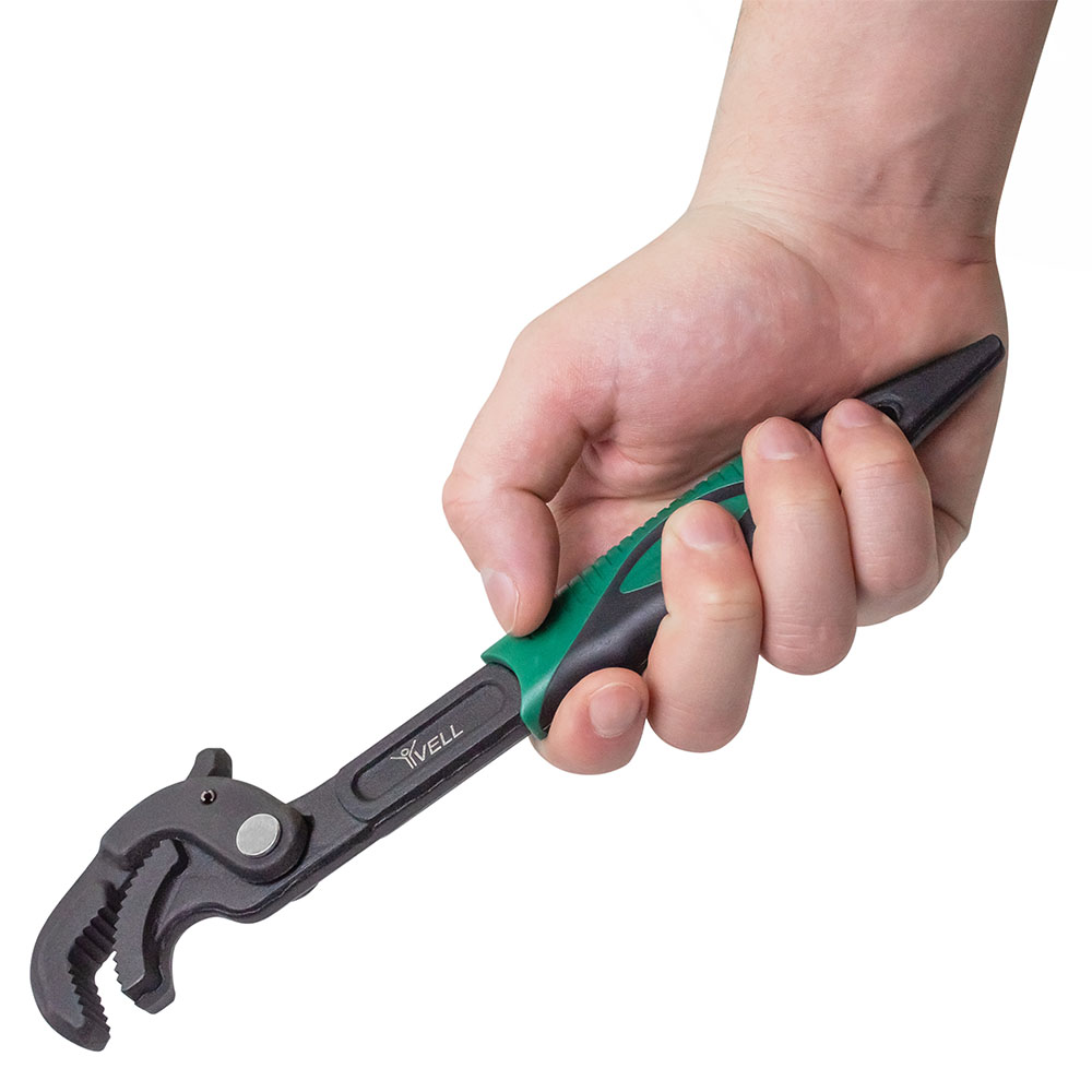 Фото Универсальный ключ Vell самозажимной, 30-60 мм {V90355} (4)