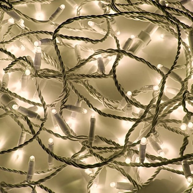 Фото Гирлянда модульная "Дюраплей LED" 20м 200 LED белый ПВХ, теплый белый 24В {315-126}