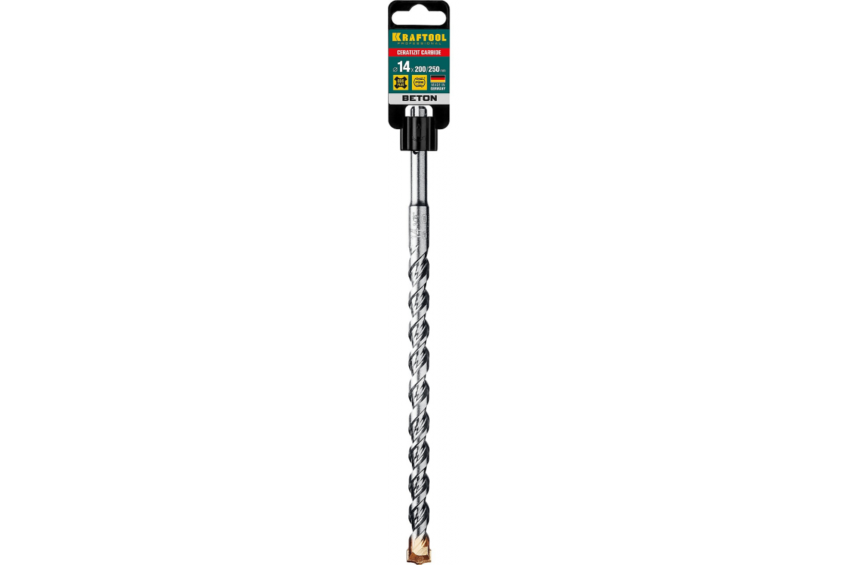 Фото KRAFTOOL Бур SDS-plus 14 х 250 мм {29320-260-14_z02} (1)