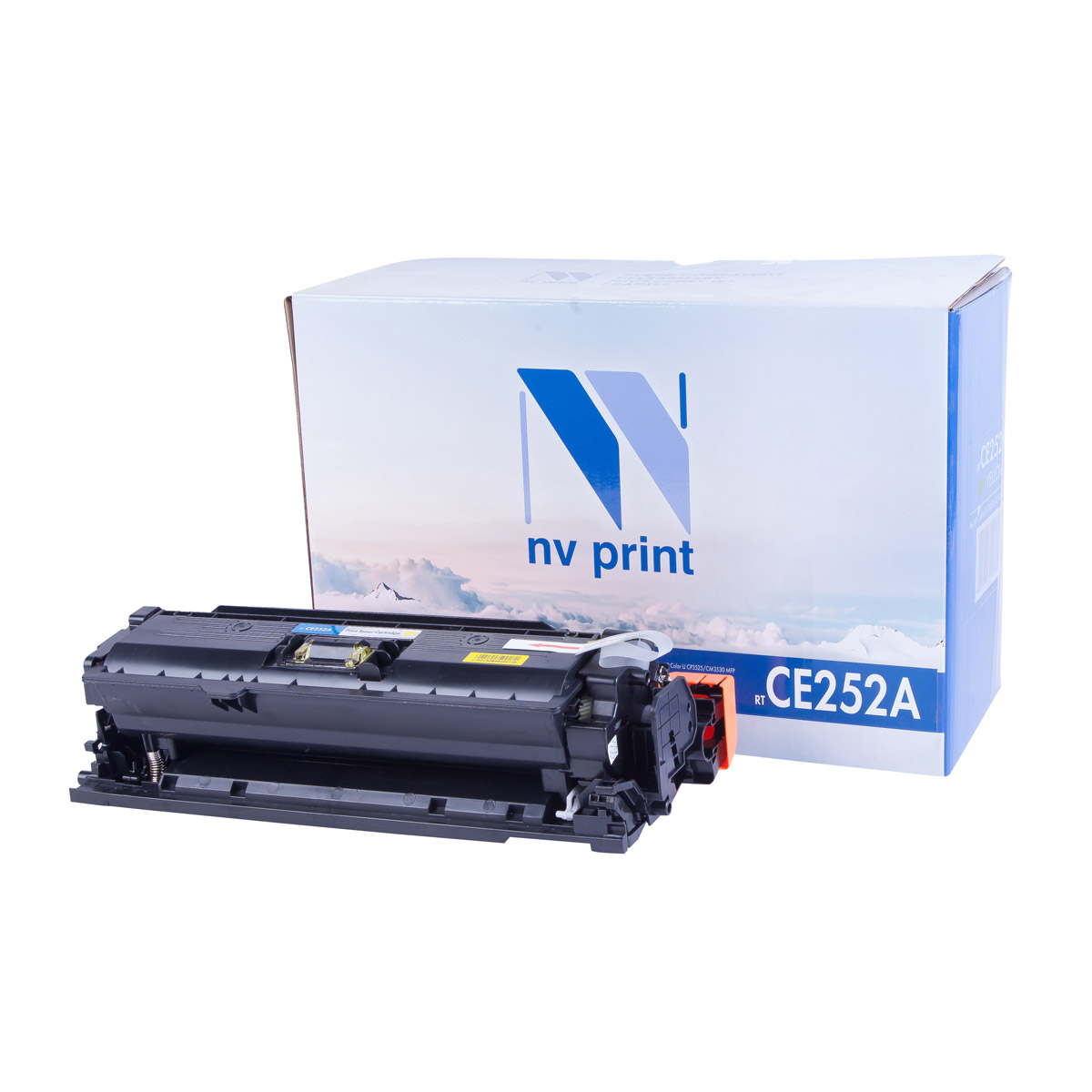 Фото Картридж NV Print совместимый CE252A для HP LJ Color CM3530/CP3525 (желтый) {23062}
