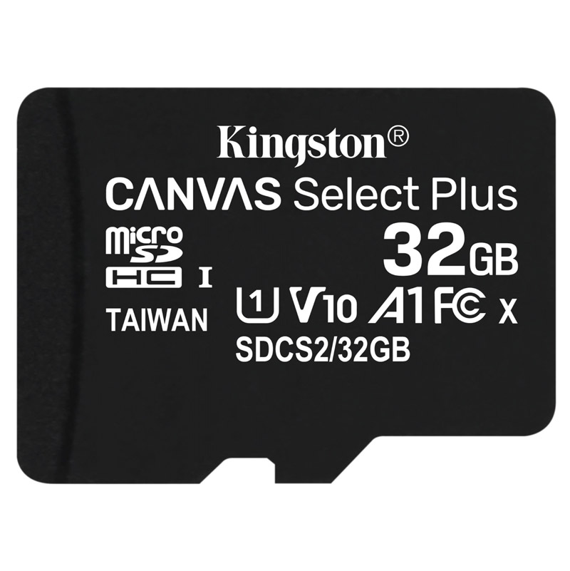 Фото Флеш карта microSD 32GB Kingston microSDHC Class 10 UHS-I U1 Canvas Select Plus 100MB/s {SDCS2/32GBSP}