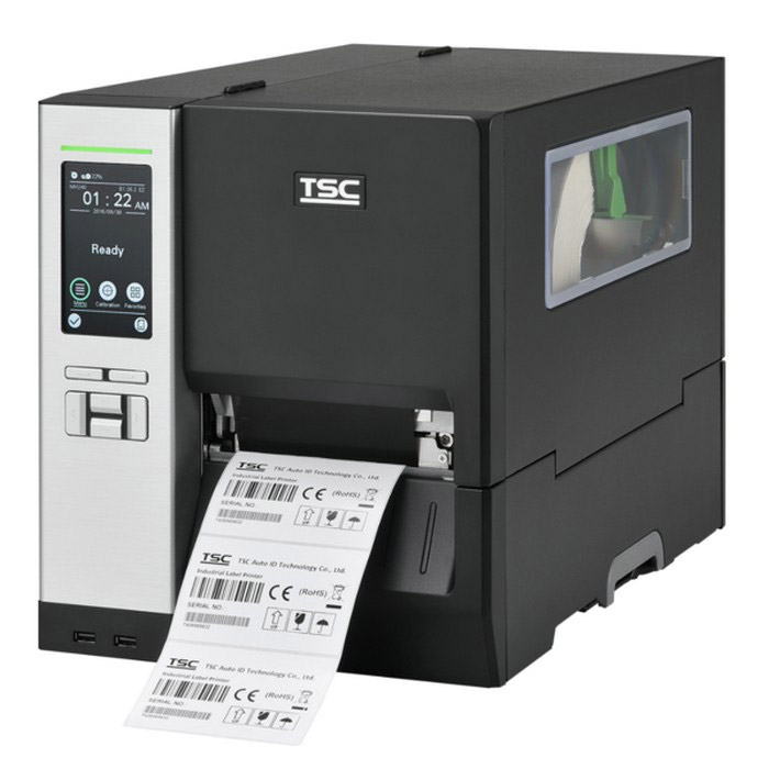 Фото Принтер TSC MH240T thermal transfer printer, 203 dpi, 14 ips - with LCD & Touchscreen {99-060A047-0302}