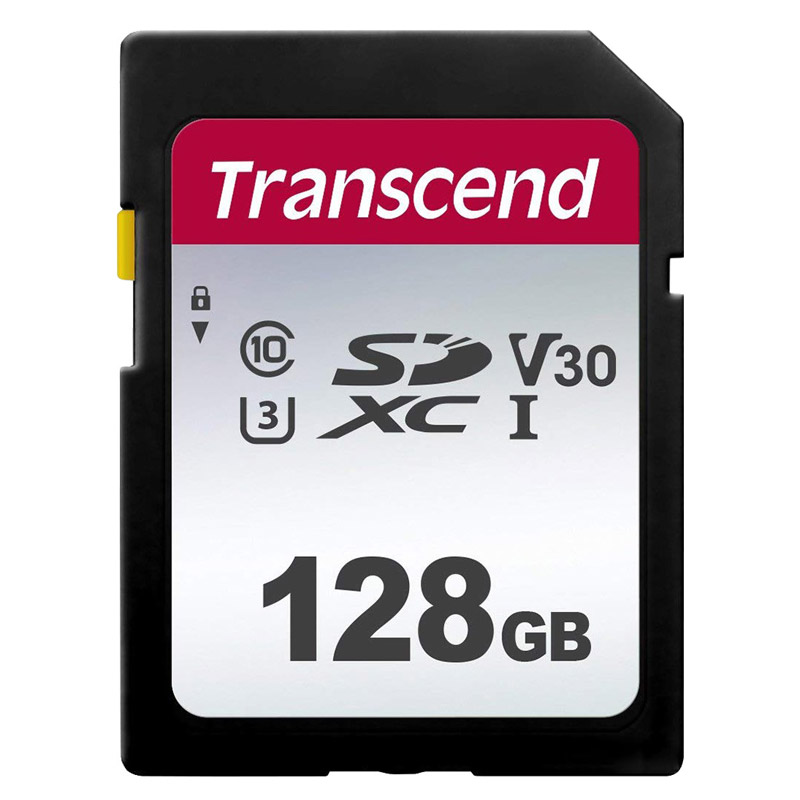 Фото Флеш карта SD 128GB Transcend SDХC UHS-I U3 {TS128GSDC300S}