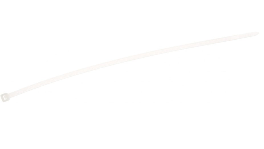 Фото Хомут нейлоновый Вихрь 4,8х250, белый, 100 шт {73/9/1/18} (1)