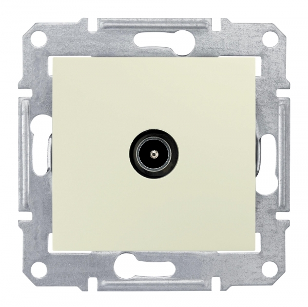 Фото TV розетка оконечная SEDNA, 1dB, бежевый {SDN3201647}