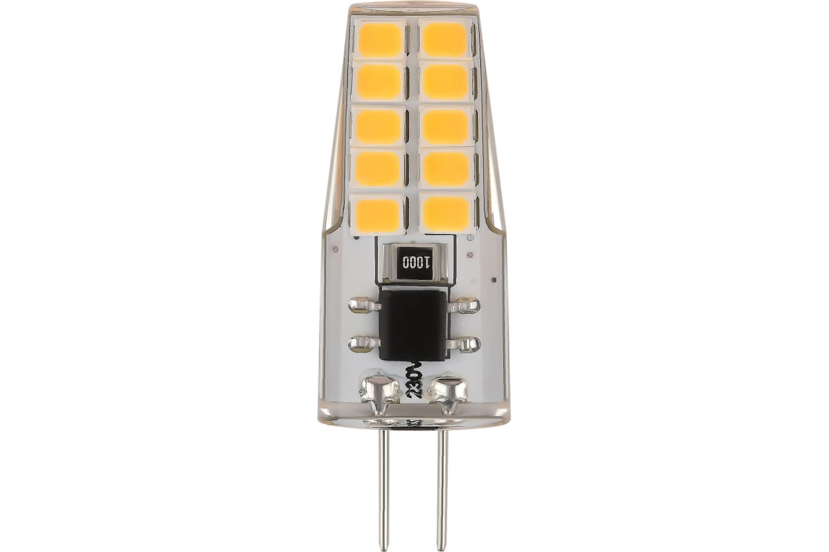 Фото ЭРА LED-JC-2,5W-220V-SLC-840-G4 (диод, капсула, 2,5Вт, нейтр, G4) (20/500/24500) {Б0049092}