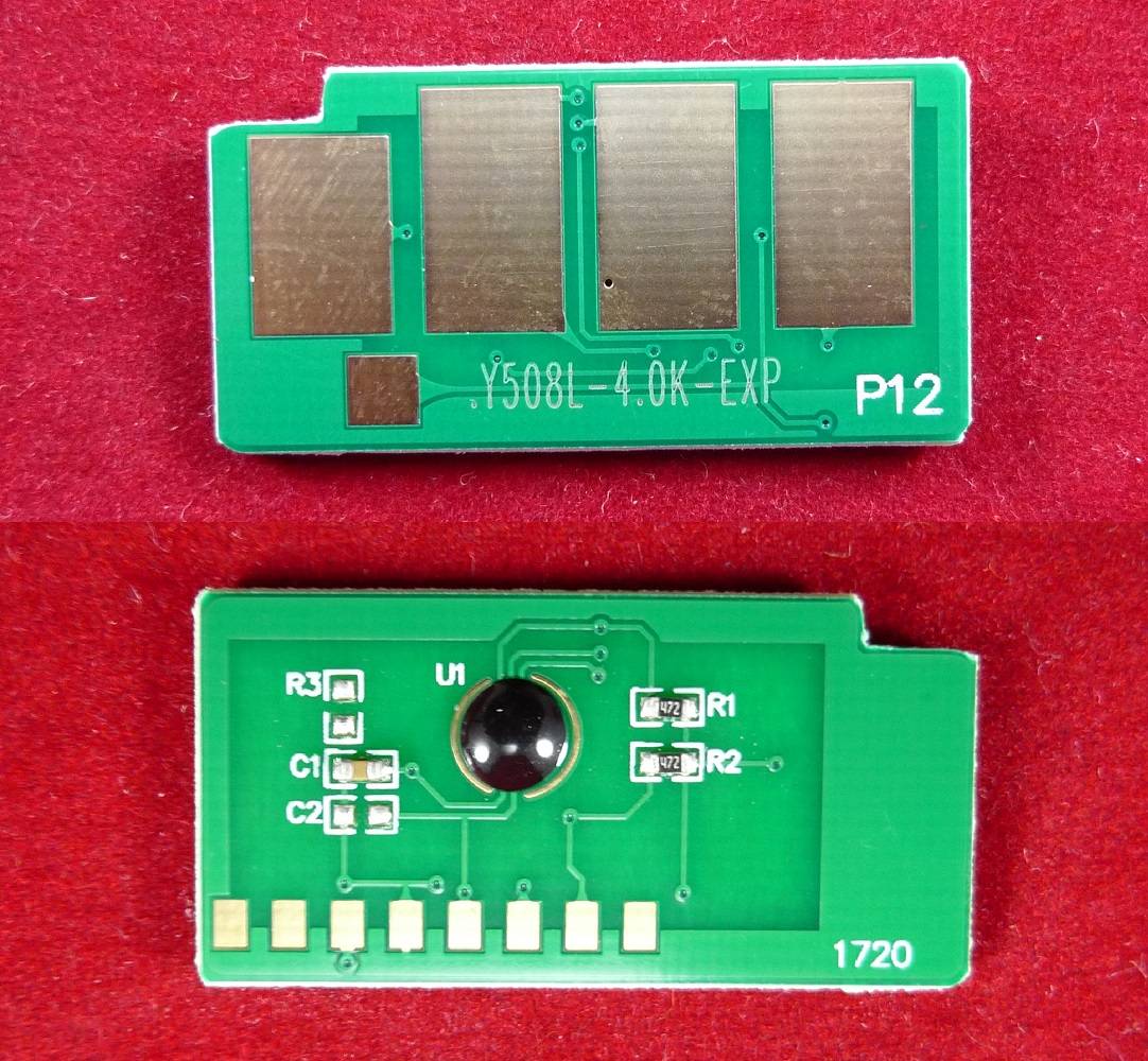 Фото Чип для Samsung CLP-615, 620, 670 (MLT-508-Y) желтый (yellow) 4K {ELP-CH-CLT-508-Y}