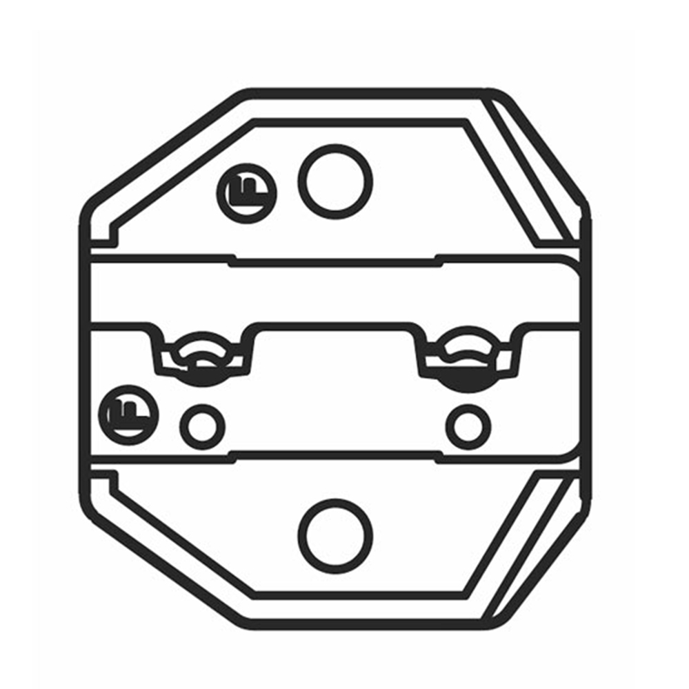 Фото Номерные матрицы МПК-09 для опрессовки флажковых разъемов в нейлоновом корпусе {74856} (1)