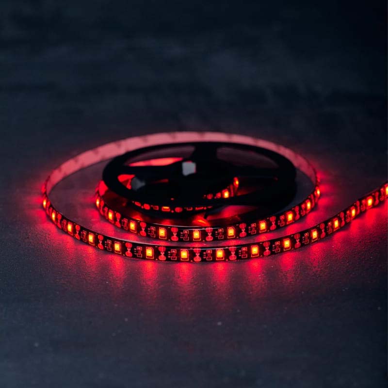 Фото Светодиодная лента с USB коннектором, 8 мм, красный, SMD 2835, 60 LED/м, 5 В, Lamper {141-381} (4)