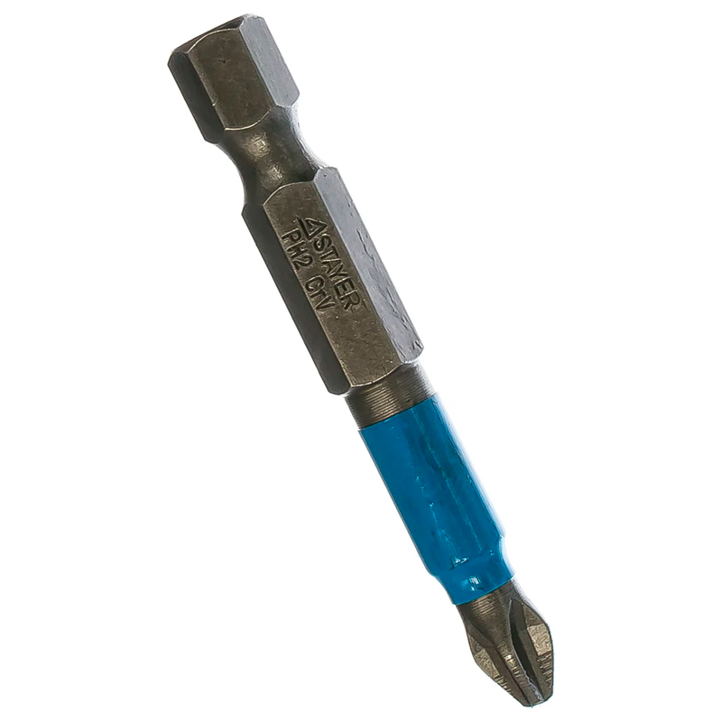 Фото Биты STAYER "PROFESSIONAL" ProFix Phillips, тип хвостовика E 1/4", № 2, L=50 мм, 10 шт {26203-2-50-10_z01}