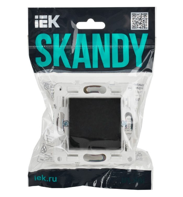 Фото Вывод кабеля SKANDY SK-O01Bl черн. IEK SK-VK10-0-K02 (1)