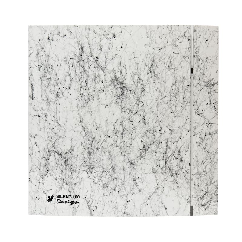 Фото Накладной вентилятор Soler Palau SILENT-100 CRZ MARBLE WHITE DESIGN 4C {03-0103-183}