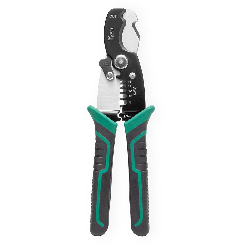 Фото Кабелерез многофункциональный Vell 190 мм {V90349}